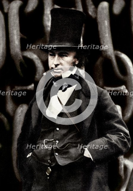 Isambard Kingdom Brunel, British engineer, 1857 (1956). Artist: Unknown