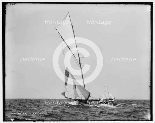 Beatrix, 1891 July 23. Creator: Unknown.