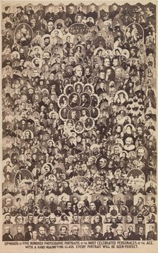 Upwards of Five Hundred Photographic Portraits of the Most Celebrated Personages of th..., ca. 1864. Creator: Ashford Brothers & Co.