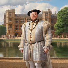 AI IMAGE - Portrait of King Henry VIII, 1540s, (2023). Creator: Heritage Images.