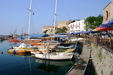 Harbour of Kyrenia (Girne), North Cyprus.