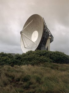 Antenna No 1, BT Earth Satellite Station, Goonhilly Downs, Cornwall, 1998. Artist: Unknown