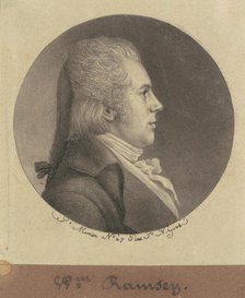 George Fitzwilliam, 1797. Creator: Charles Balthazar Julien Févret de Saint-Mémin.