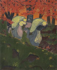 Bag Carriers, 1892-1893. Creator: Sérusier, Paul (1864-1927).