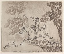 The Huntsman, 1785., 1785. Creator: Thomas Rowlandson.