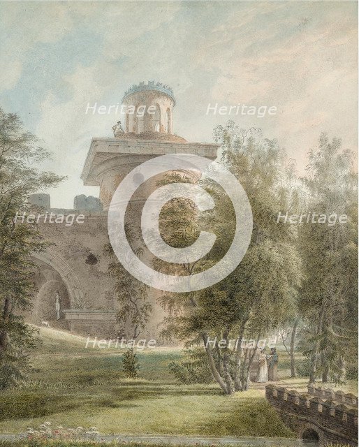 The Observatory at Tsarskoye Selo. Artist: Ivanov, Ivan Alexeyevich (1779-1848)