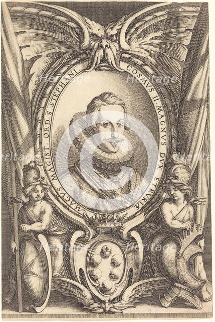 Cosimo II de' Medici, Grand Duke of Tuscany, 1621. Creator: Jacques Callot.