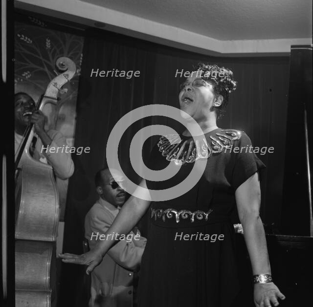 Portrait of Bertha Chippie Hill, New York, N.Y., 1946. Creator: William Paul Gottlieb.