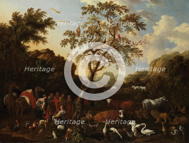 The Ark, ca. 1700. Creator: Lodewyk Tieling.