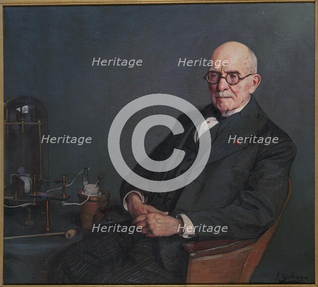 Portrait of Édouard Branly (1844-1940), physicist, c1920. Creator: Unknown.