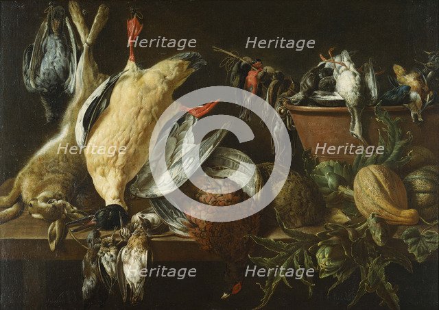 Games and Vegetables. Artist: Utrecht, Adriaen van (1599-1652)