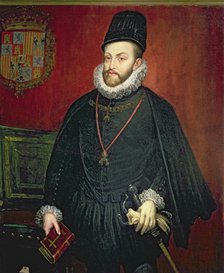 Felipe II (1527-1598), King of Spain.
