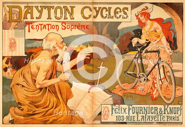 Dayton Cycles, c1898. Creator: Henri Thiriat.