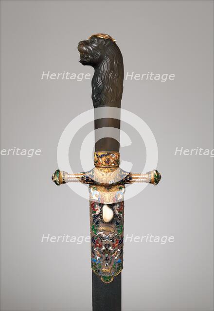 Hunting Sword, Austrian, Vienna, ca. 1825. Creators: Emanuel Pioté, Jacob H. Köchert.