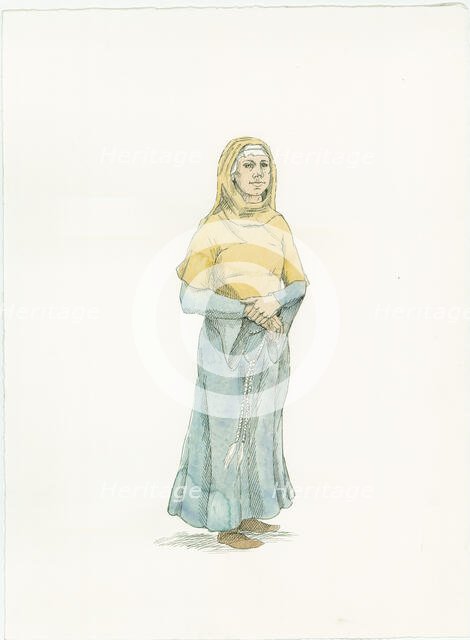 Matilda of Flanders, c1066 (2015). Creator: Judith Dobie.