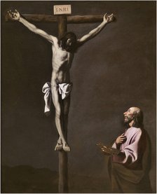 The Crucified Christ with a Painter, c. 1650.