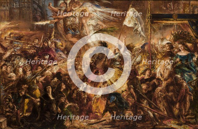 Maid of Orleans, 1883. Creator: Jan Matejko.