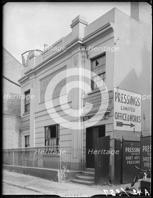 Baker Billing and Crow's Charity School, Cow Lane, Coventry, 1941. Creator: George Bernard Mason.