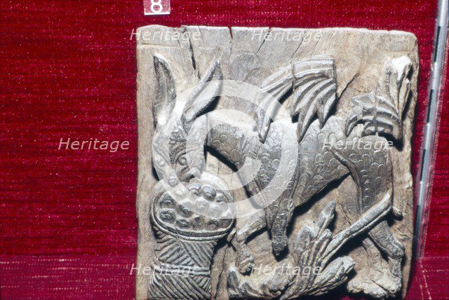 Coptic Woodcarving of Donkey, 6th century. Artist: Unknown.
