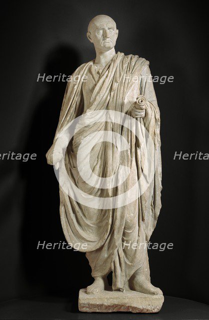 Statue of Cicero, Roman, c1st century. Artist: Unknown.