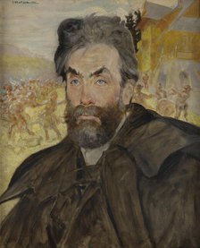 Portrait of Stanislaw Witkiewicz, 1902. Creator: Jacek Malczewski.
