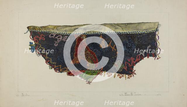 Quilt Section - Patchwork, 1935/1942. Creator: Florence Truelson.