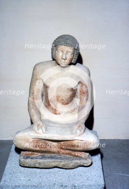 Egyptian Scribe Old Kingdom, 2400BC-2000 BC. Artist: Unknown.