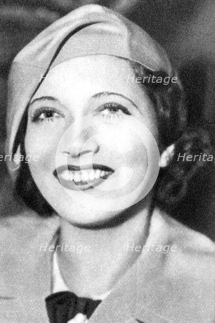 Kay Francis, American actress, 1934-1935. Artist: Unknown