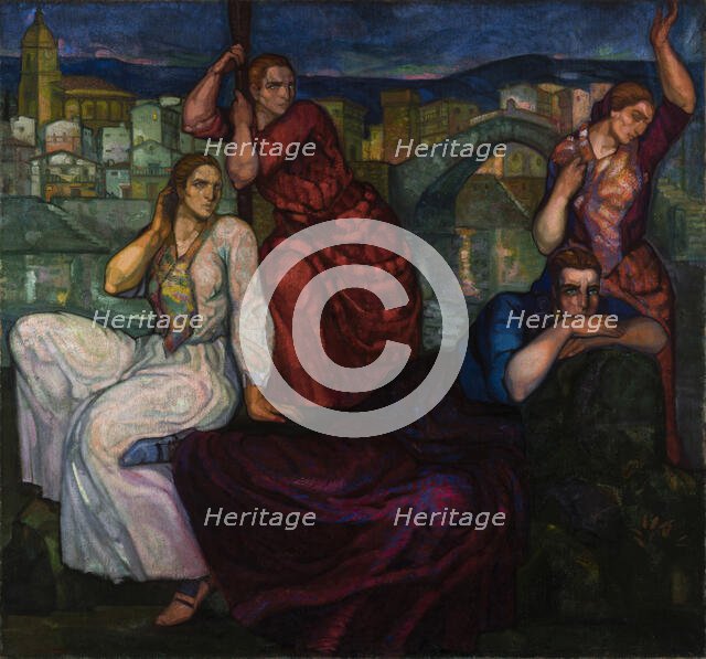 The women of the sea, c1916. Creator: Maeztu, Gustavo de (1887-1947).