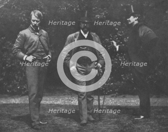 'Whistler, Chase, and Menpes', c1885, (1904). Artist: Unknown.