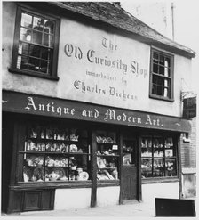 The Old Curiosity Shop, 13-14 Portsmouth Street, Holborn, City of Westminster, London, 1960-1985. Creator: Leonard Robin Mattock.