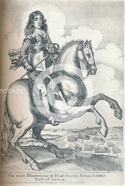 'James Stuart, Duke of York', 1640. Artist: Unknown.