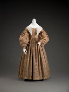 Dress, 1830's. Creator: Unknown.