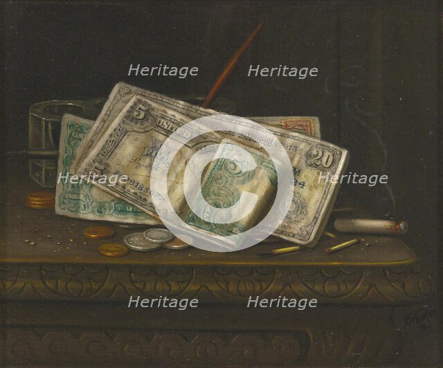 Still Life, early-mid 20th century.  Creator: Charles Alfred Meurer.