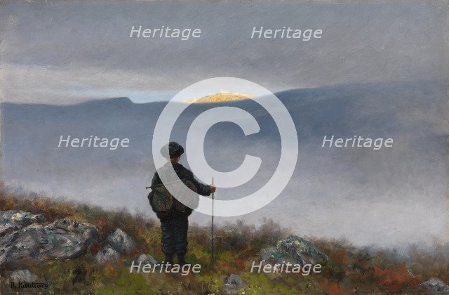 Soria Moria Castle. Artist: Kittelsen, Theodor (1857-1914)