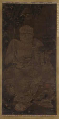 Seated Luohan, (1345?). Creator: Unknown.