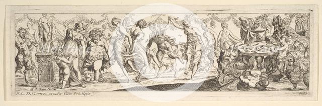 Bacchanal, 1615-42. Creator: Pierre Brebiette.