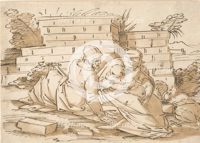 Seated Holy Family, 1501/1600. Creator: Unknown.