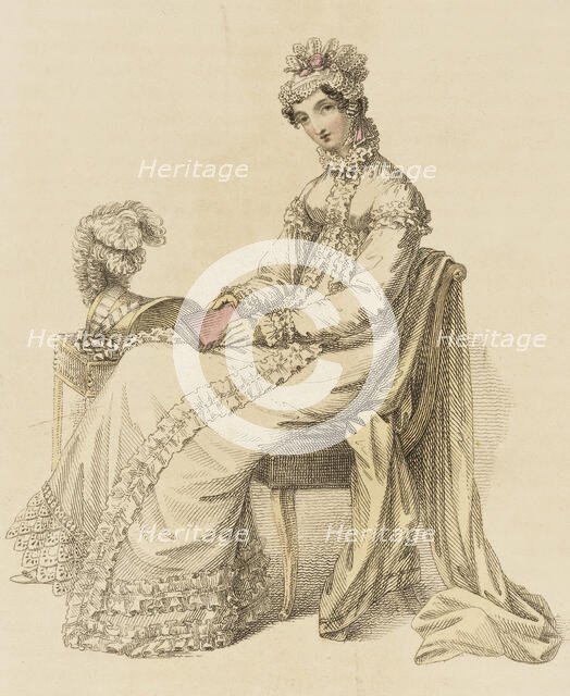 Fashion Plate (Morning Dress), 1818. Creator: Unknown.