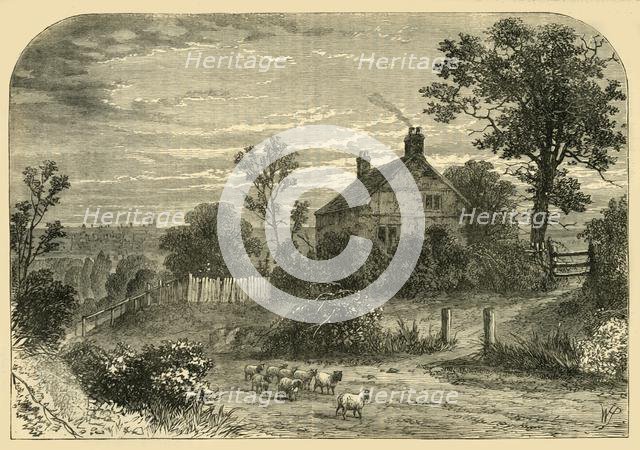 'Sir Richard Steele's House, Haverstock Hill', c1876. Creator: Unknown.