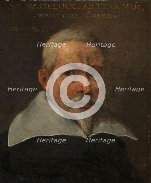 Portrait of Willem Usselinx, Merchant and Founder of the Dutch West Indies Company, 1637. Creator: Anon.