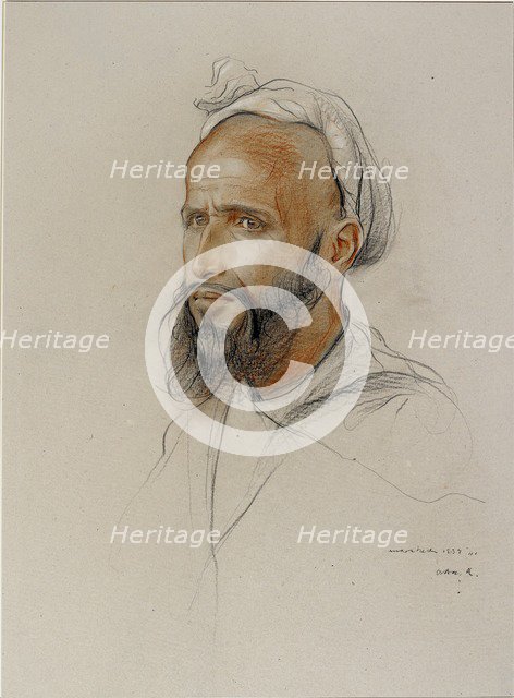 Portrait of an Arab, 1934. Artist: Philip A de Laszlo.