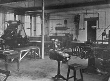 'Heriot-Watt College, Edinburgh - Letterpress Machine Department', 1909. Creator: Unknown.
