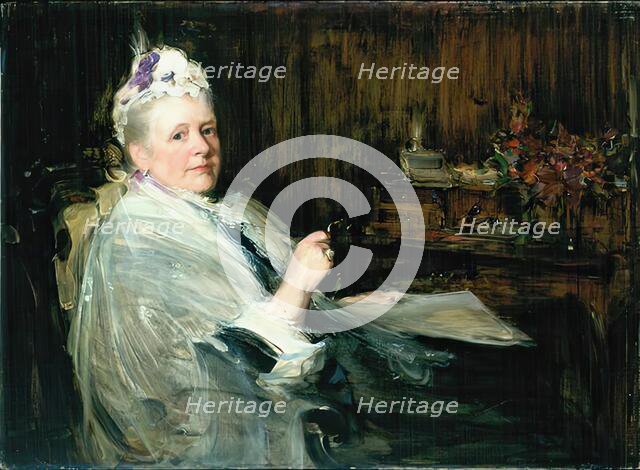 Mrs Nicol of Roscobie, 1897. Creator: Robert Brough.