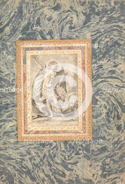 St. Michael, the Archangel, Folio from the Bellini Album, ca. 1600. Creator: Unknown.