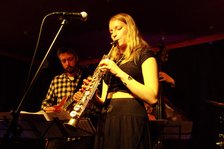 Emma Rawicz, Emma Rawicz Quintet, Verdict Jazz Club, Brighton, East Sussex, 2022. Creator: Brian O'Connor.
