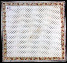 Handkerchief, France, 1701/50. Creator: Unknown.