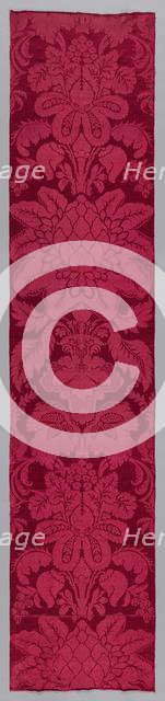 Two Large Damask Cloths, 1600s. Creator: Unknown.