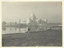 Victoria Memorial at Calcutta, ca. 1910s.  Creator: Johnston & Hoffmann.