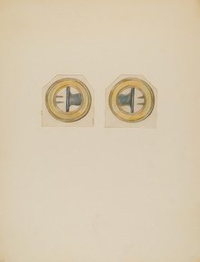 Lady's Buckles, c. 1936. Creator: Charles Criswell.